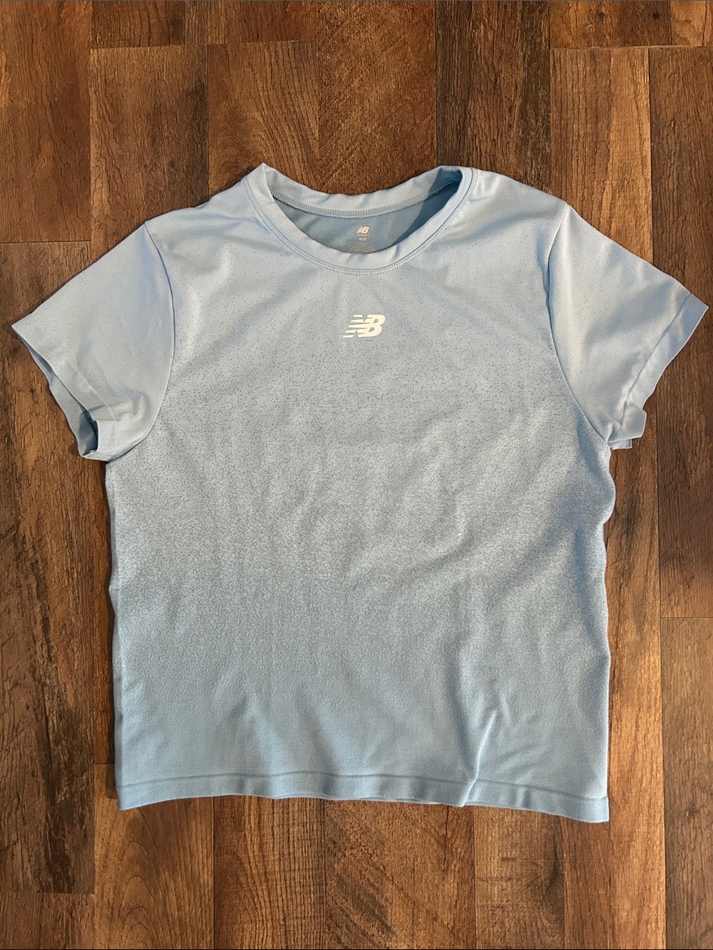New Balance Blue Athletic Shortsleeved Shirt
